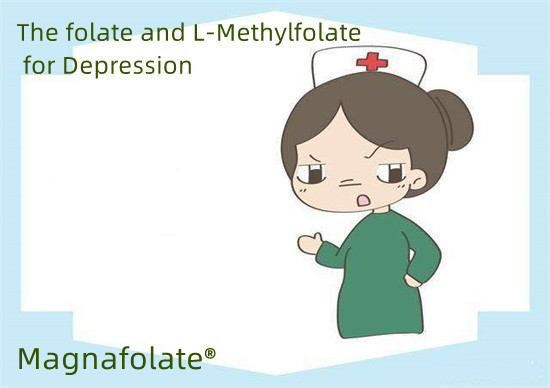 Folsyra och L-metylfolat för depression