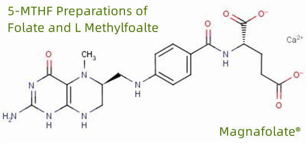 5-MTHF-beredningar av folat och L-metylfoalte