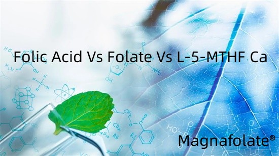 Folsyra vs folat vs L-5-MTHF Ca